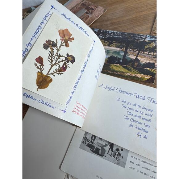 Vintage Holy Land Missions Cards Lot of 16 Unused Greeting Cards Mementos Easter - Picture 11 of 11